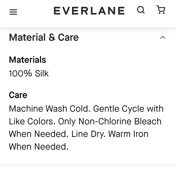 Everlane Buttetr Yellow The Washable Clean 100% Silk Shirt,US 0 - Picture 9 of 9